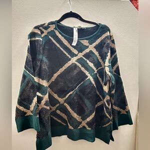 FINAL PRICE - NWT Chico patterned sweater🌊